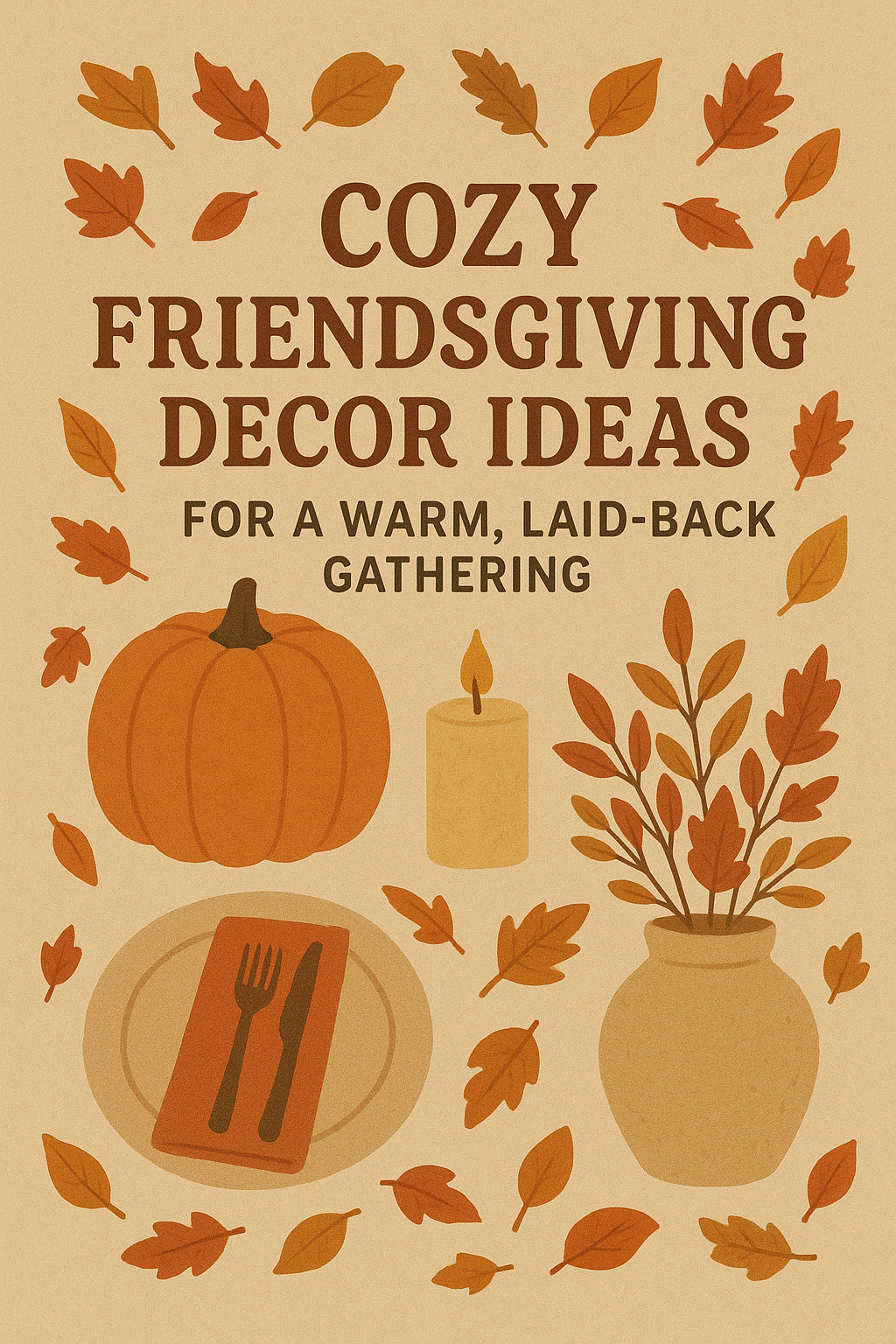 Cozy Friendsgiving Decor Ideas