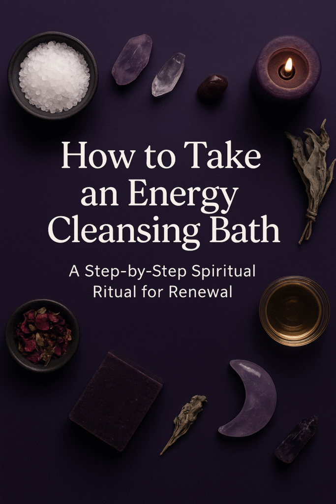 How to Take an Energy Cleansing Bath