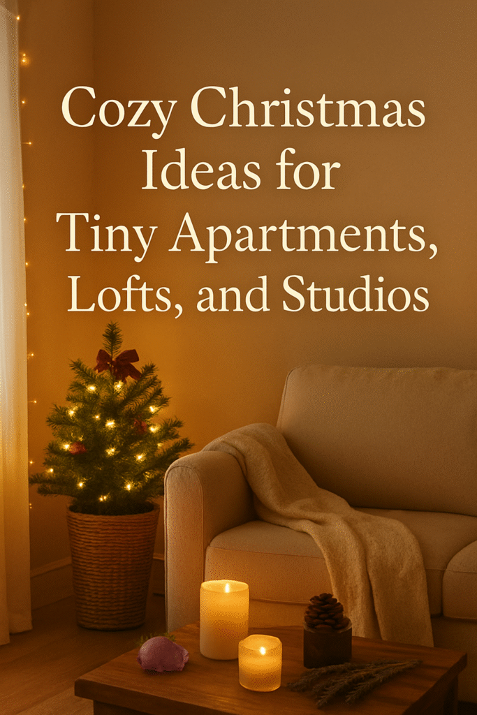 Cozy Christmas Ideas for Tiny Apartments, Lofts, and Studios